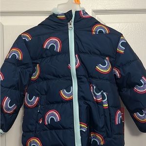 Swiss Tech Baby and Toddler Girl Puffer Jacket, Sizes 12M